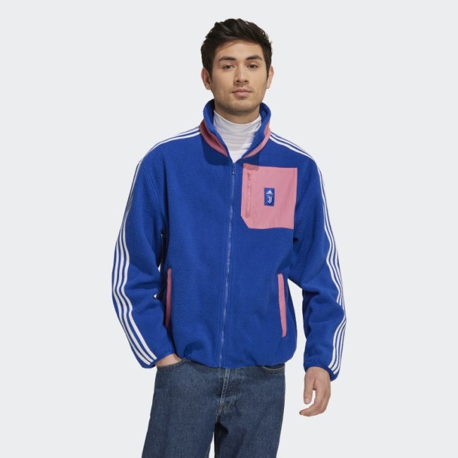Juventus Lifestyler Fleece Jacket Adidas Royal