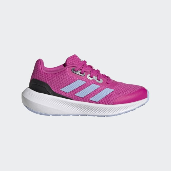 Fuchsia Adidas RunFalcon 3 Lace Shoes