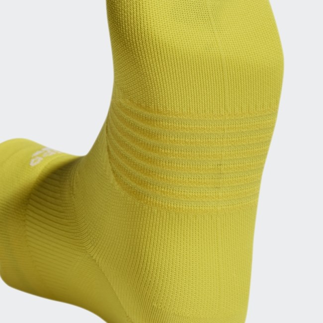 Ankle Performance Running Socks Yellow Adidas