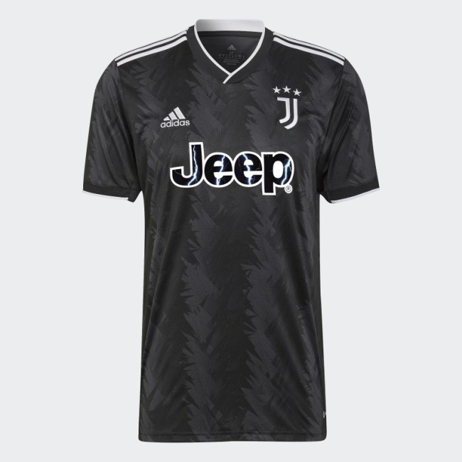 Adidas Black Juventus 22/23 Away Jersey