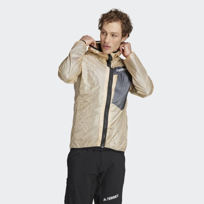 Sand Techrock Three-in-One Wind Hooded Jacket Adidas