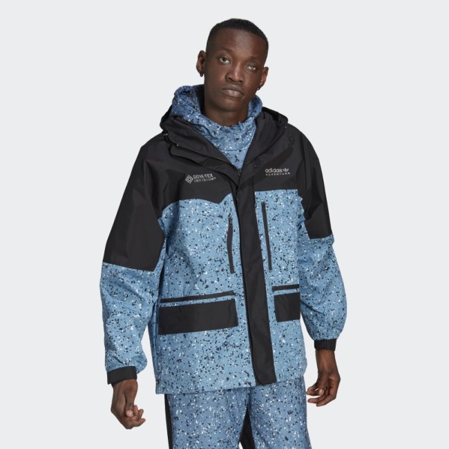 Multicolor Adidas Adventure Winter Allover Print GORE-TEX Jacket Fashion