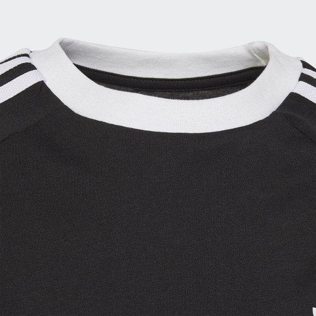Black Adicolor 3-Stripes T-Shirt Adidas