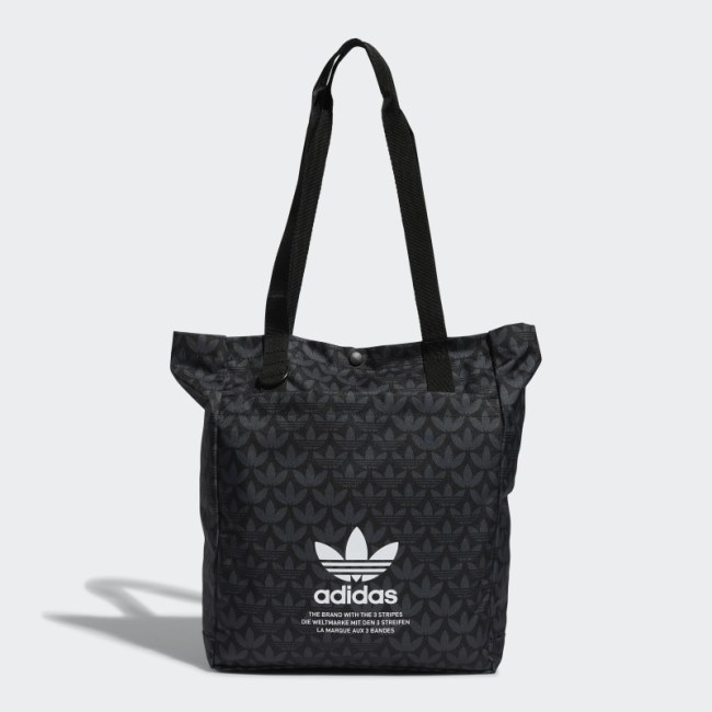 Adidas Black Simple Tote Bag