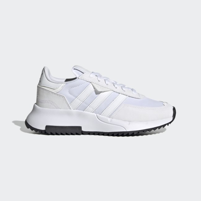 Adidas White Retropy F2 Shoes