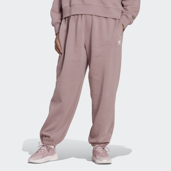 Adidas Adicolor Essentials Pants (Plus Size) Purple