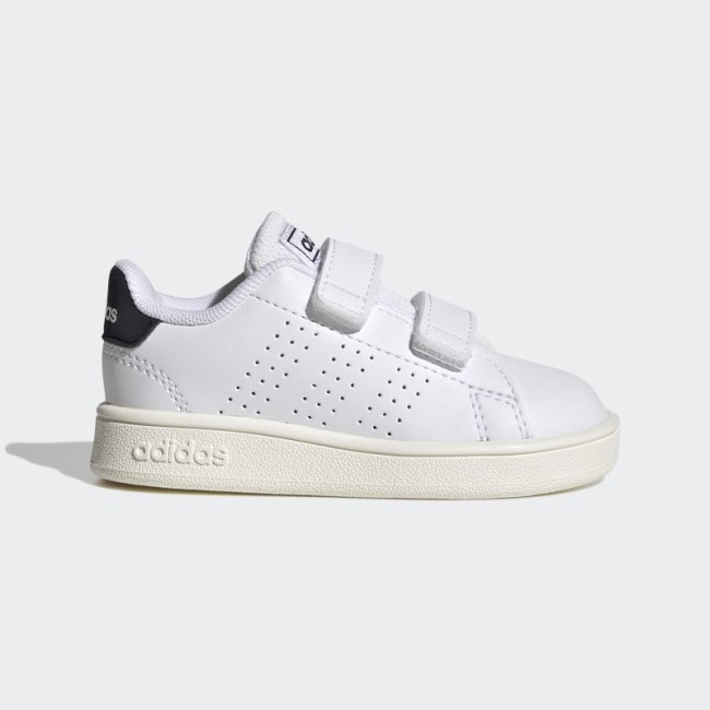 Adidas Advantage Lifestyle Court Two Hook-and-Loop Shoes White