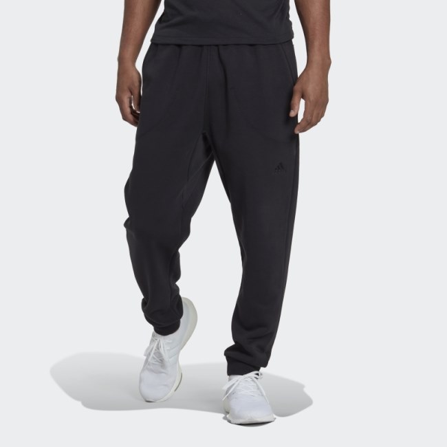 Studio Lounge Fleece Pants Adidas Black