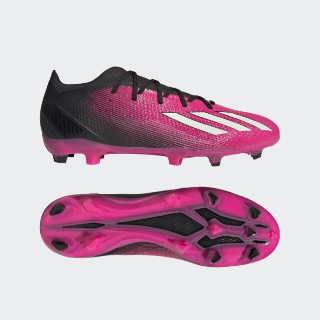X Speedportal.2 Firm Ground Boots Pink Adidas