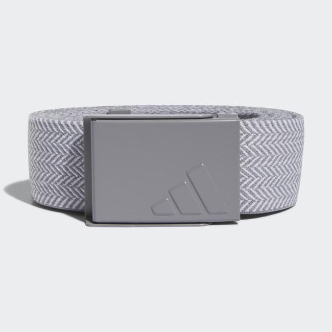 Reversible Stretch Golf Belt Adidas Grey