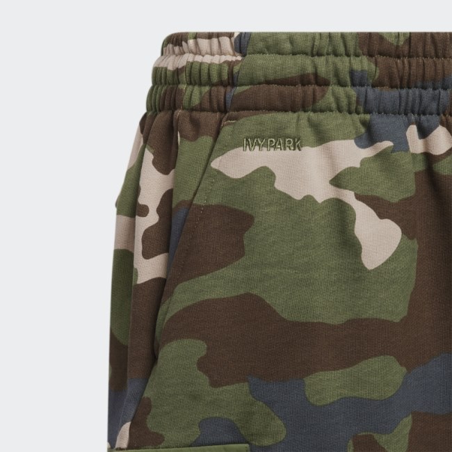 Adidas Camo Print Terry Shorts (All Gender)