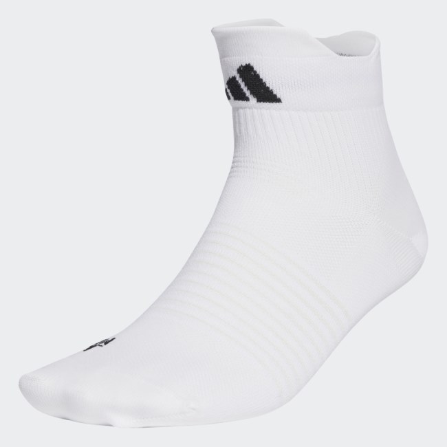 White Adidas Performance Designed for Sport Ankle Socks