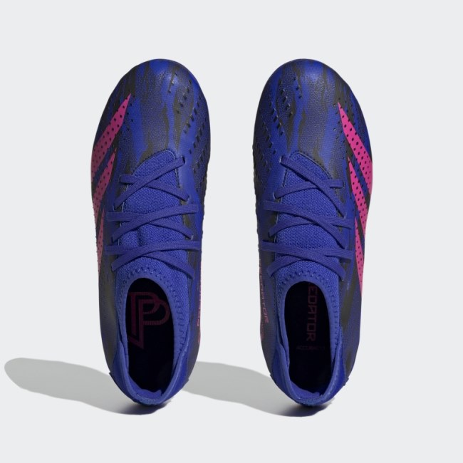 Blue Predator Accuracy Paul Pogba.3 Firm Ground Boots Adidas