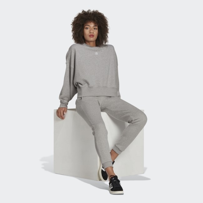 Adicolor Essentials Fleece Sweatshirt Medium Grey Adidas