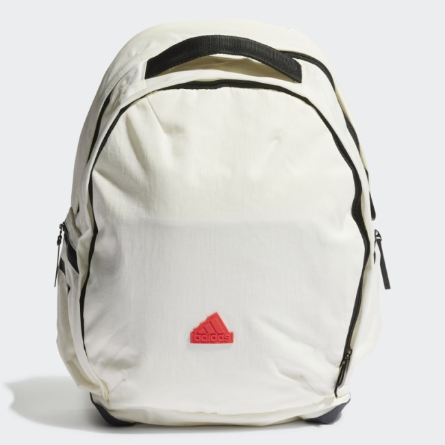 Adidas White Classic Backpack