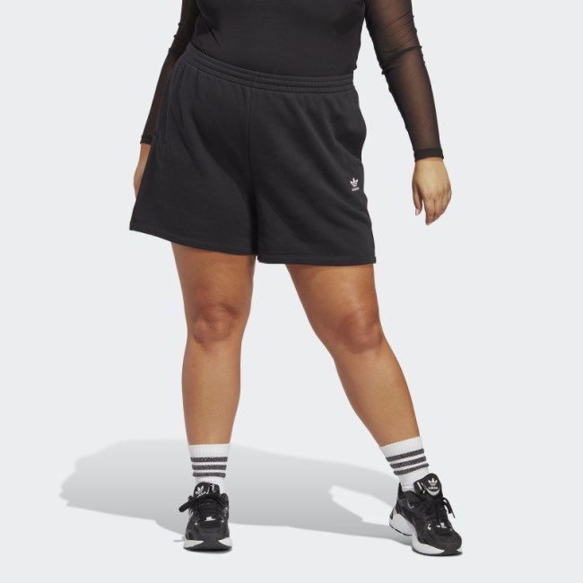 Adicolor Essentials French Terry Shorts (Plus Size) Adidas Black