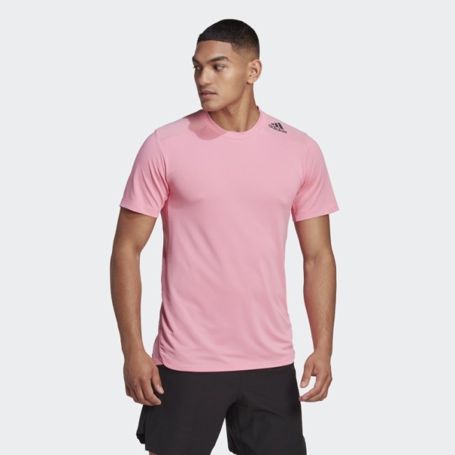 Pink Designed for Training HEAT.RDY HIIT Tee Adidas