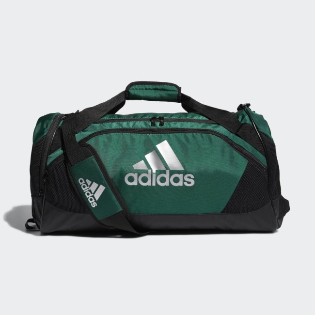 Team Issue Duffel Bag Medium Medium Green Adidas