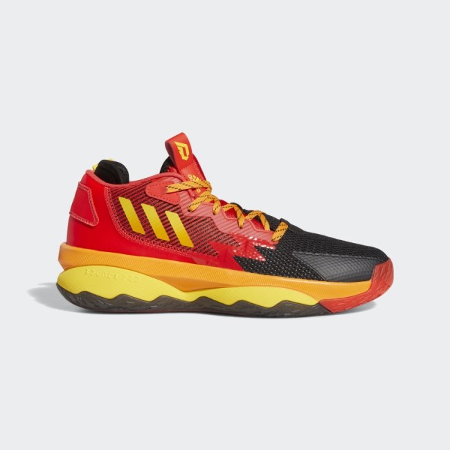 Adidas Black Super Dame 8 Basketball Shoes
