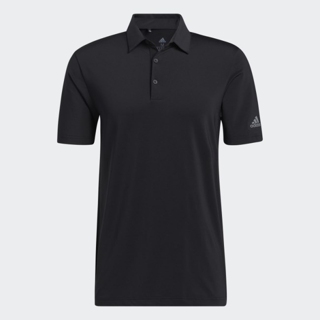 Black Ultimate365 Solid Polo Shirt Adidas