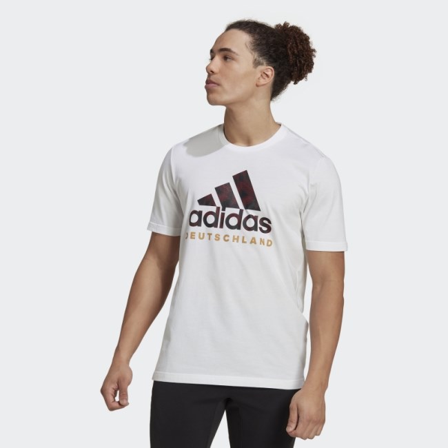 Germany DNA Graphic Tee White Adidas