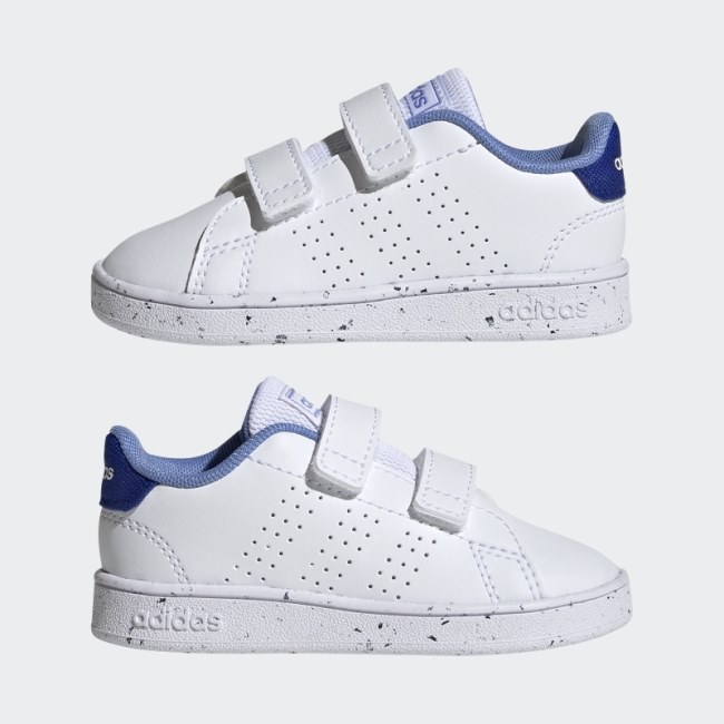 Adidas Advantage Lifestyle Court Two Hook-and-Loop Shoes Blue