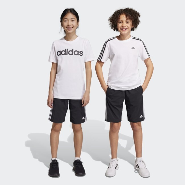Hot Adidas Essentials 3-Stripes Woven Shorts White