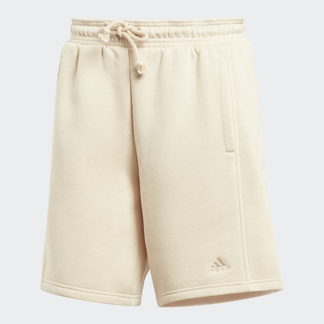 Sand Adidas ALL SZN Fleece Shorts