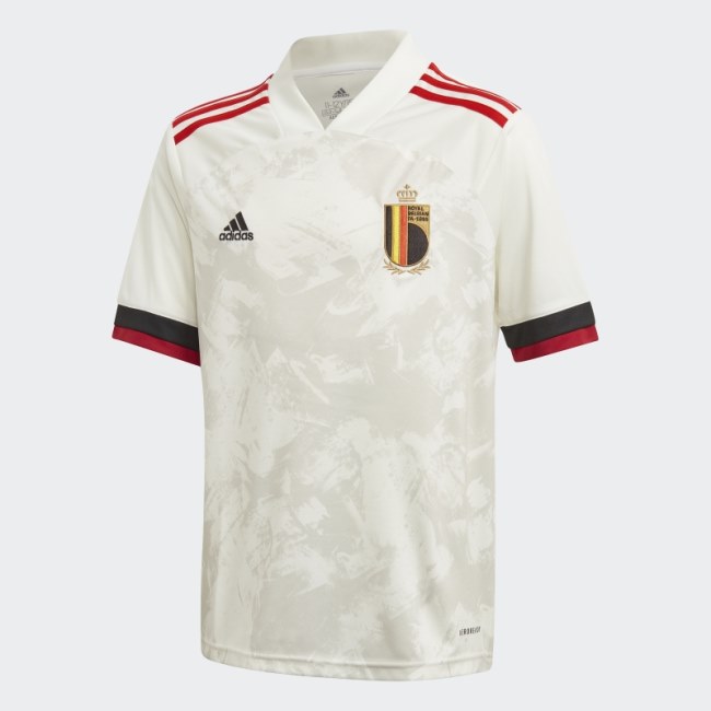 Belgium Away Jersey White Adidas