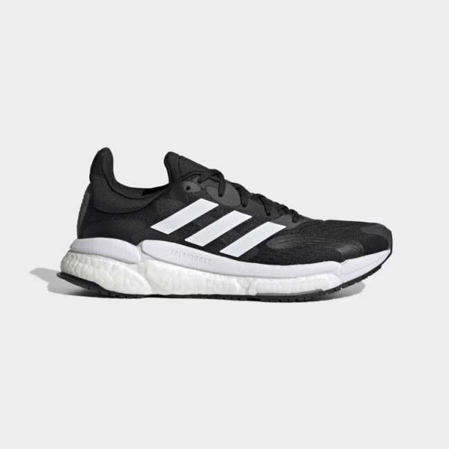 Black Adidas Solarboost 4 Shoes