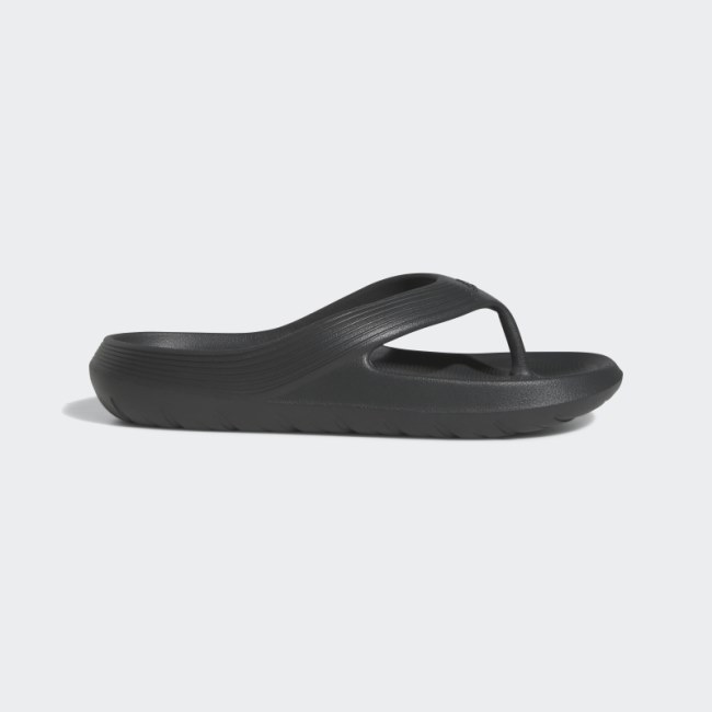 Carbon Adidas Adicane Flip-Flops