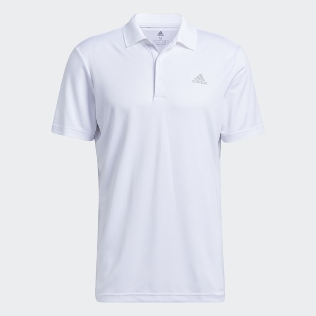 White Performance Primegreen Polo Shirt Adidas