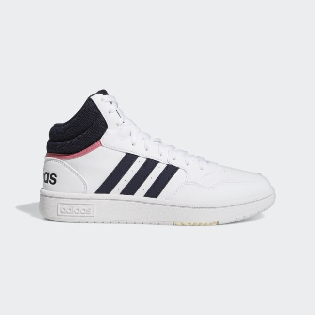 Hoops 3.0 Mid Classic Shoes White Adidas