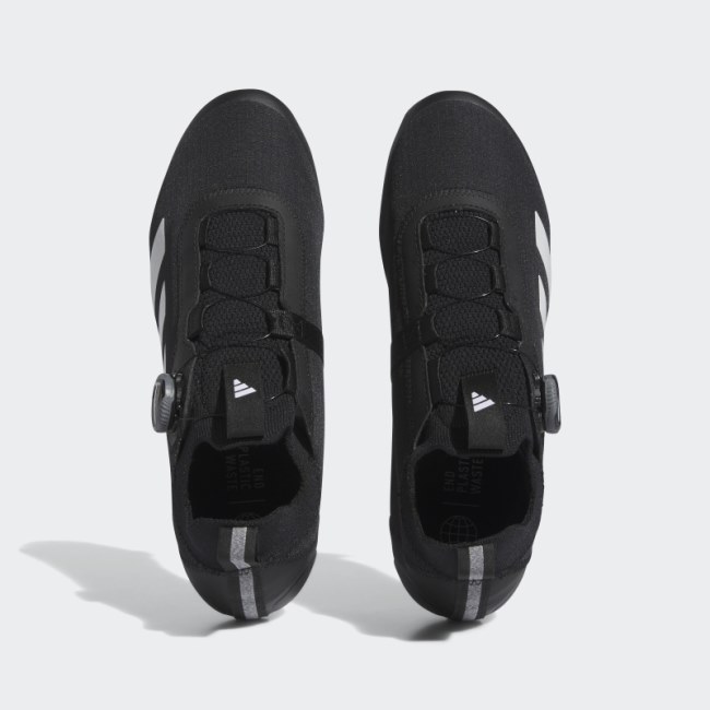 Black Adidas The Road BOA Cycling Shoes