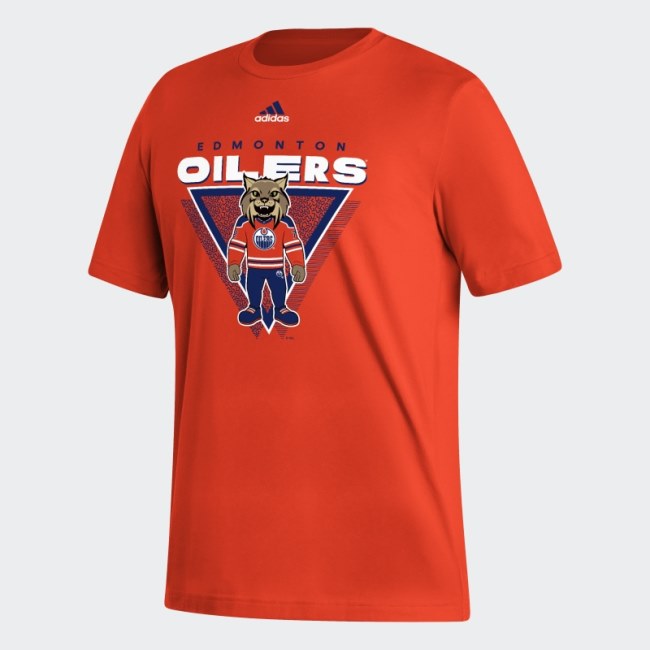 Orange Oilers Playmaker Tee Adidas