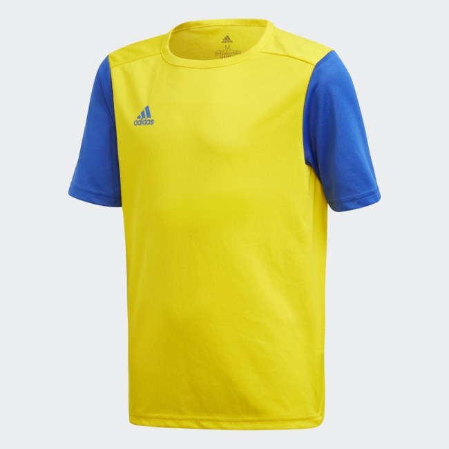 Adidas Yellow Estro 19 Jersey
