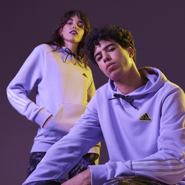 Adidas Future Icons Hyperpulse Hoodie (Gender Neutral) Purple Glow