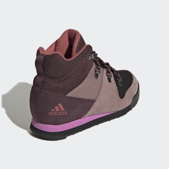 Climawarm Snowpitch Shoes Maroon Adidas