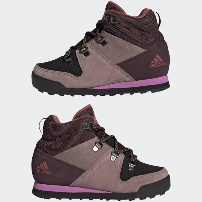 Climawarm Snowpitch Shoes Maroon Adidas