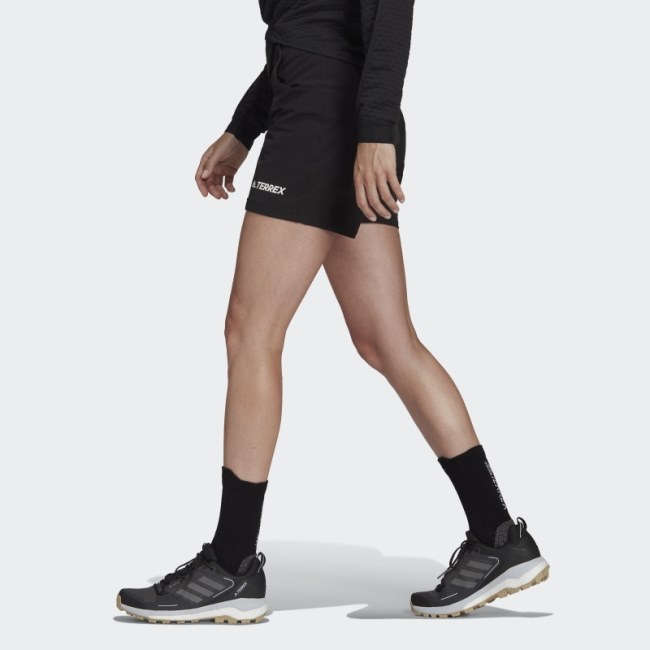 Adidas Black Terrex Zupahike Hiking Shorts