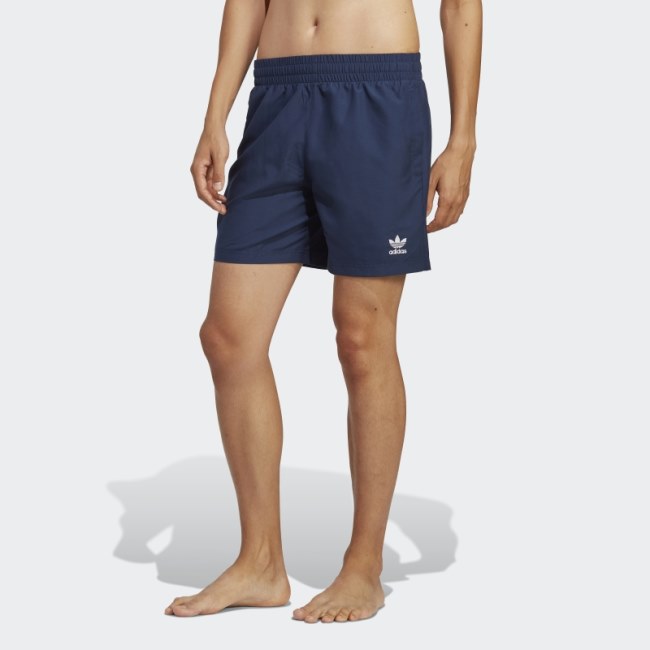 Originals Essentials Solid Swim Shorts Adidas Night Indigo