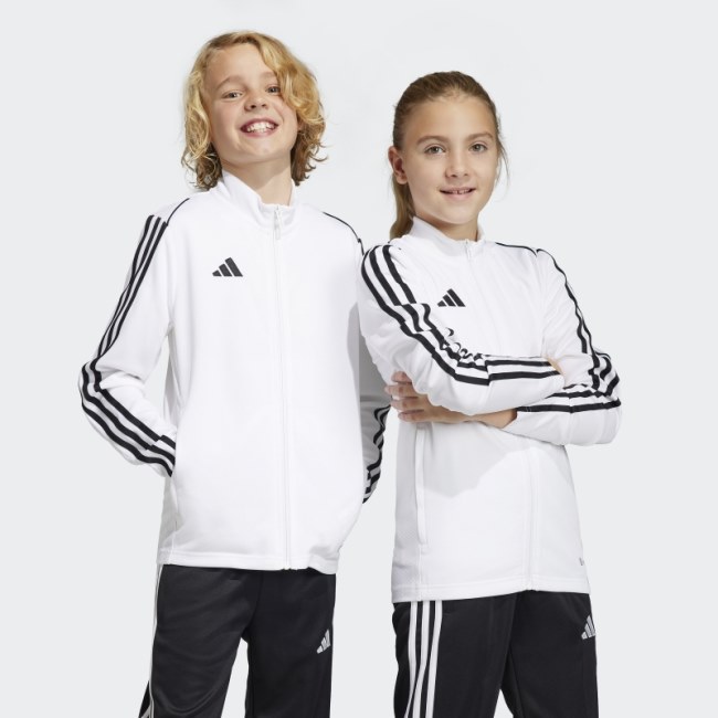 Adidas White Tiro 23 League Training Jacket