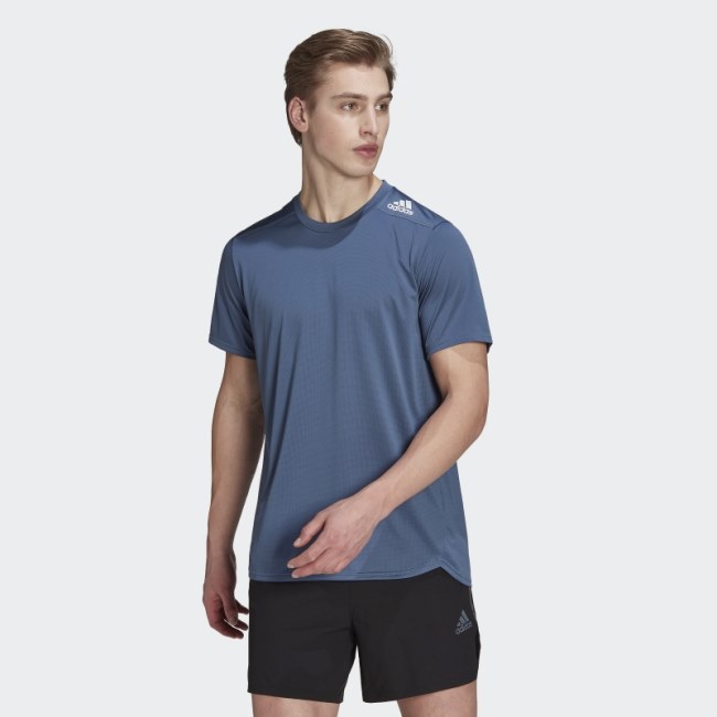 Designed 4 Running T-Shirt Steel Adidas