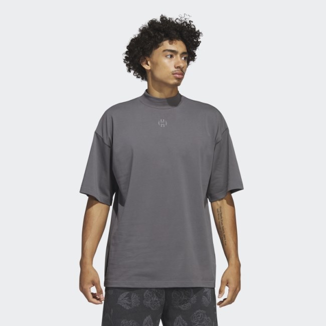 Harden Travel T-Shirt Adidas Grey