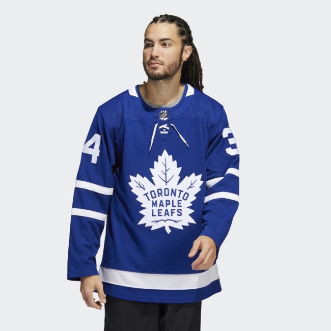 Royal 08 Ccm-Sld Maple Leafs Matthews Home Authentic Jersey Adidas