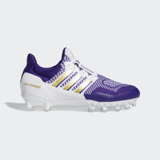 Adidas White Ultraboost Cleats