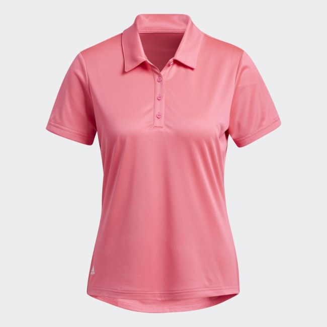 Adidas Pink Performance Primegreen Polo Shirt Fashion