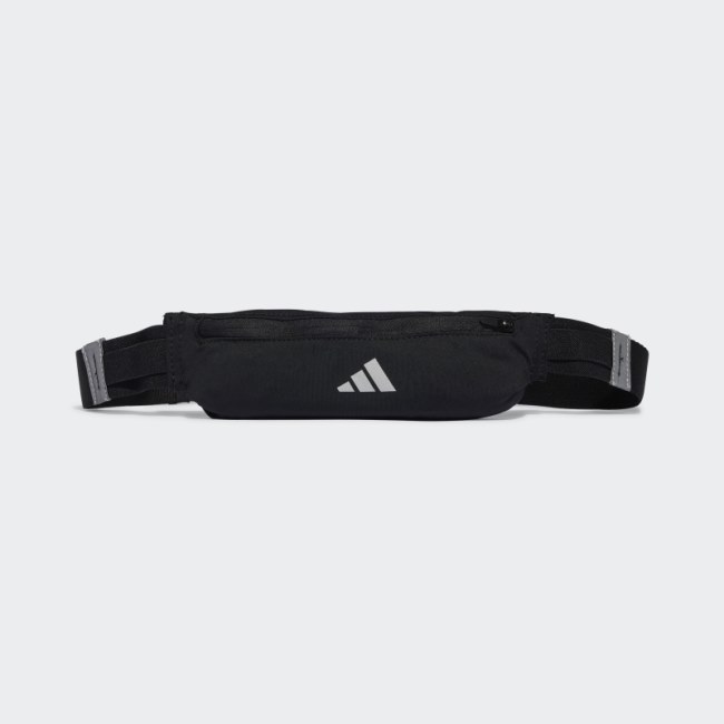 Adidas Black Running Belt Waist Bag