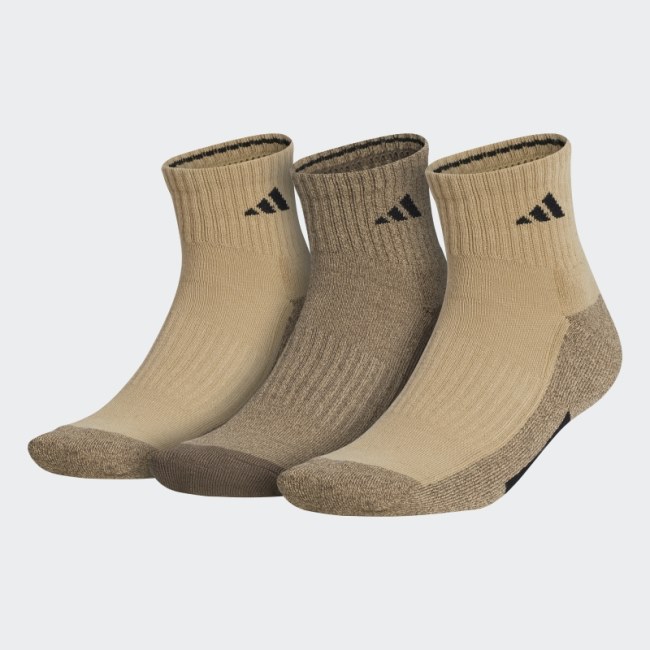 Beige Cushioned X Quarter Socks 3 Pairs Adidas
