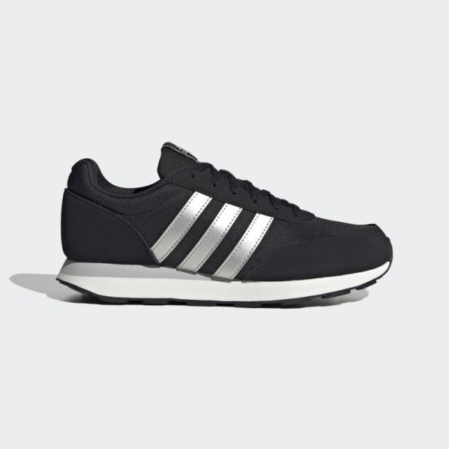 Black Adidas Run 60s 3.0 Lifestyle Running Shoes